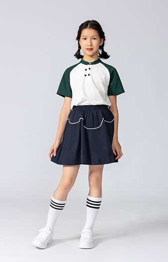 Summer T-shirt Short Skirt